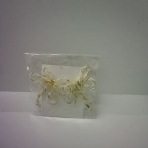 Lorena Espinoza Design Cream Earrings